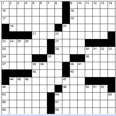 Daily Crossword Puzzles on Szdaily Diversions Crossword Puzzle 2011 April 8 08 53 Shenzhen Daily