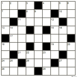 Daily Crossword Puzzles on Szdaily Yes Teens Crossword Puzzle 2011 July 13 08 53 Shenzhen Daily