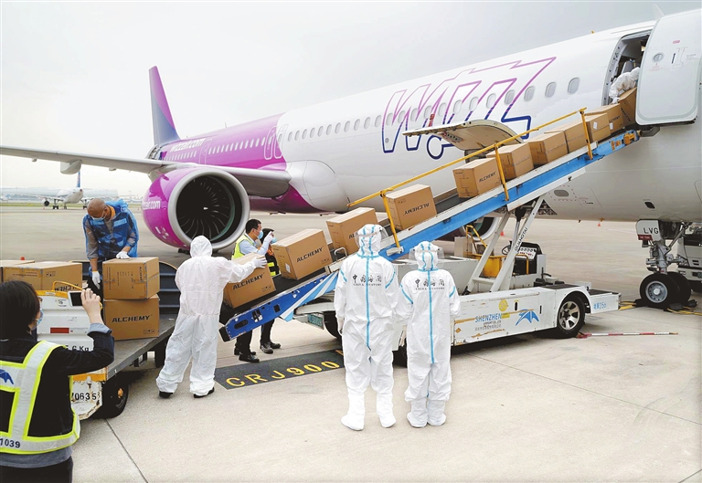 SZ sends more medical supplies overseas countries