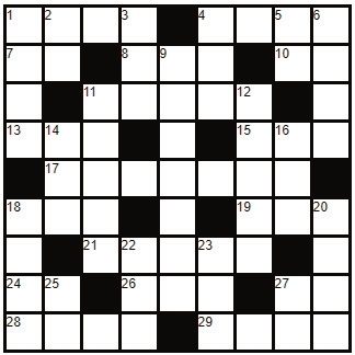 make a crossword puzzle