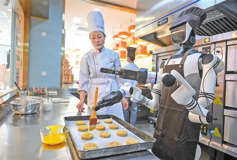 Smart apprentice at time-honored brand_英文报